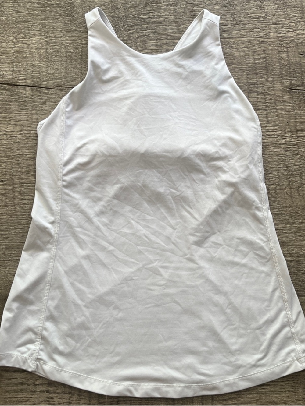 all in motion White Performance Tank Top
